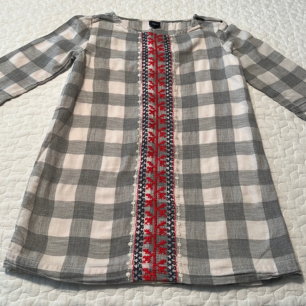 GAP Plaid Dress, Size 6-7